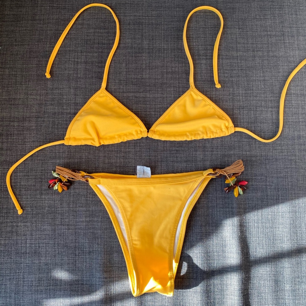 Sal Sol Brazilian Swimsuit. Brazilian Cut Bottom.